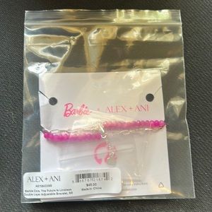 Barbie X Alex and Ani Double Layer Adjustable Bracelet